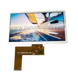 高分辨率7&#39;&#39;定制液晶显示屏TFT LCD800 * 480像素无触摸面板