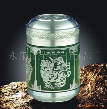 廠實地供應(yīng)錫制水晶罐 茶葉儲存罐 創(chuàng)意禮品