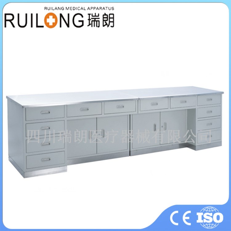 廠家生產(chǎn) 醫(yī)用工作臺(tái) 不銹鋼調(diào)劑操作臺(tái) 醫(yī)用辦公桌 直銷云南貴州