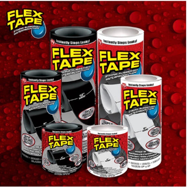 Flex Tape熱賣款TV特殊防水膠帶i防水粘貼膠布膠帶水管修復(fù)膠