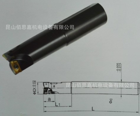 批發(fā) 鉆銑刀桿 底刃過中心刀桿 鉆銑刀 TJU25-C25-250-2T