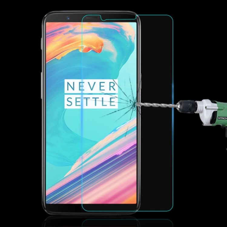 莫凡H+ OnePlus 5T 9H硬度2.5D弧面屏保鋼化膜