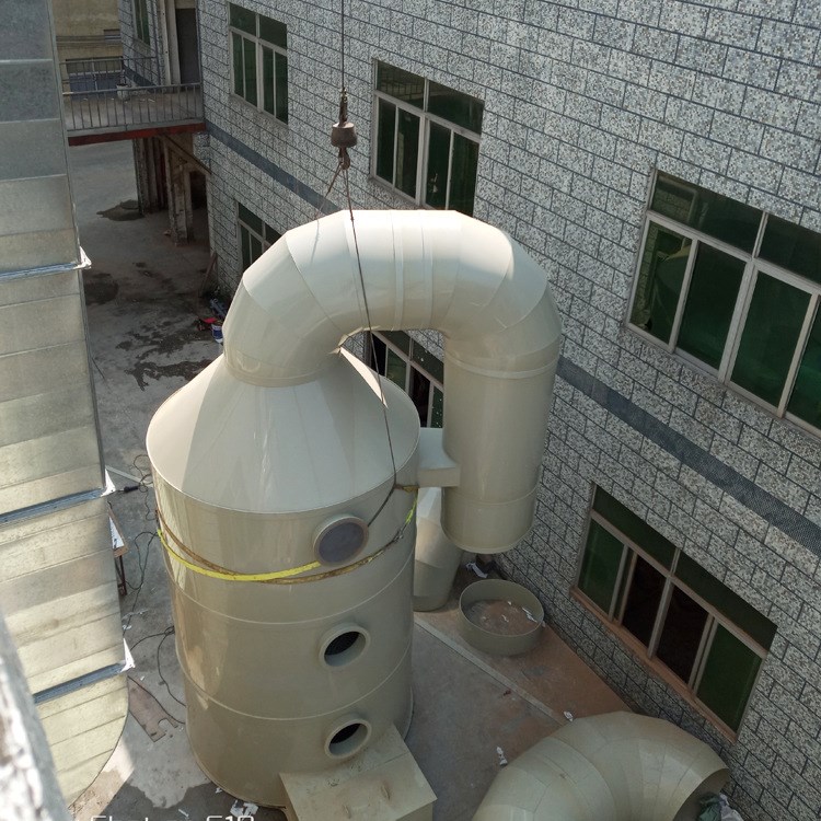 大量供應 噴涂水淋式環保塔 凈化阻燃環保塔 珠寶廠廢氣環保塔