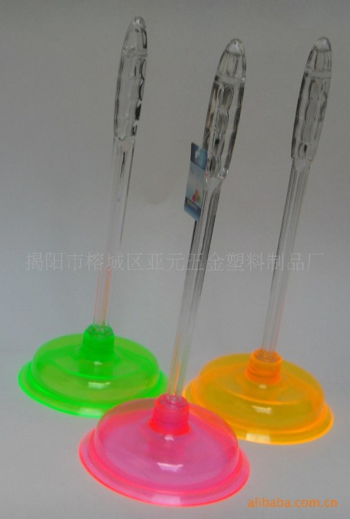 0091 馬桶吸.水晶馬桶吸 透明廁泵吸