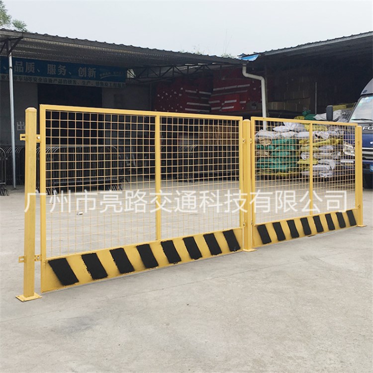 廠家直銷基坑護欄 臨時防護圍欄 施工區域隔警示離護欄網