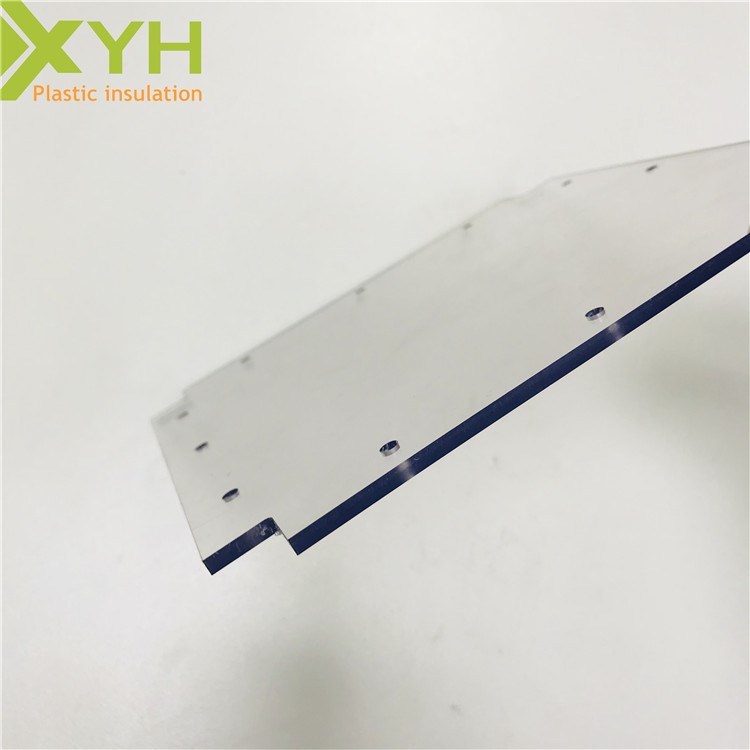 隔熱絕緣PVC塑膠板  藍底透明PVC膠板 不吸水不變形PVC板