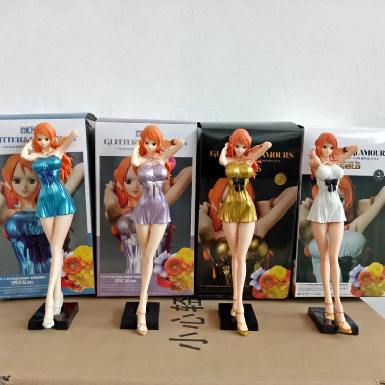 航海航海士PVC擺件 海賊閃耀魅力娜美禮服手辦模型熱賣