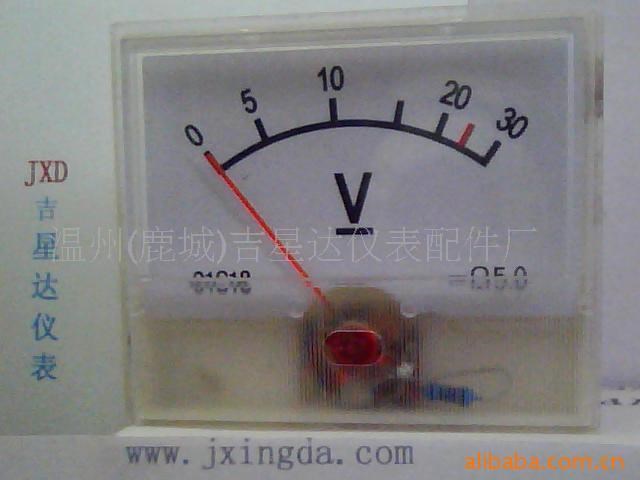 JXD吉星達儀表生產風力發電機逆變器 用30V 電壓表