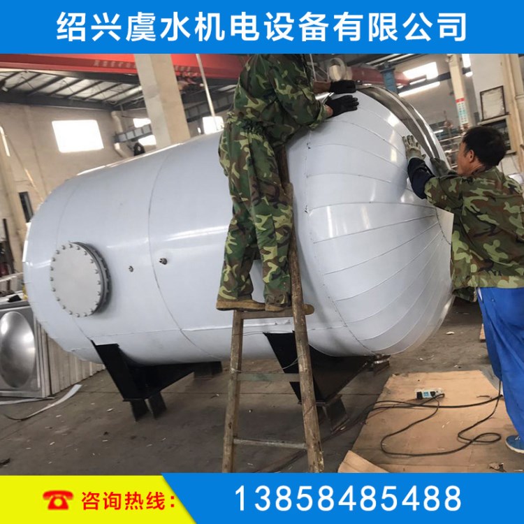 廠家生產(chǎn)臥式保溫儲(chǔ)水罐  碳鋼襯不銹鋼儲(chǔ)水罐 保溫儲(chǔ)水罐