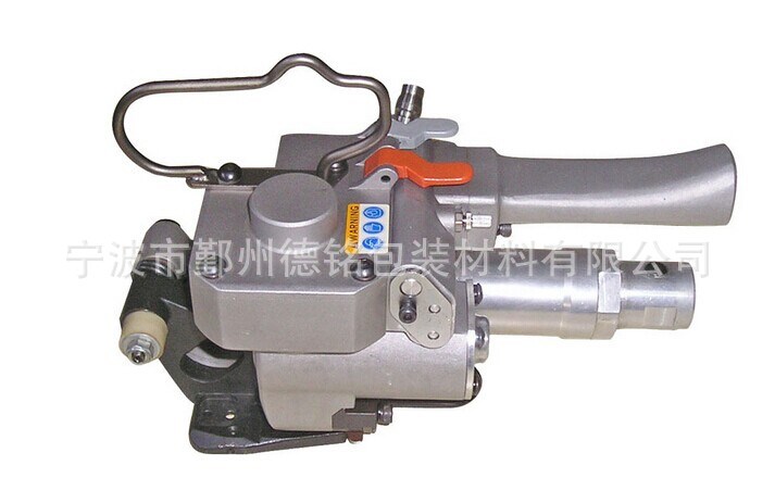 供應(yīng)寧波鋼帶打包機 1608塑鋼帶免扣便捷手持式電動打包機