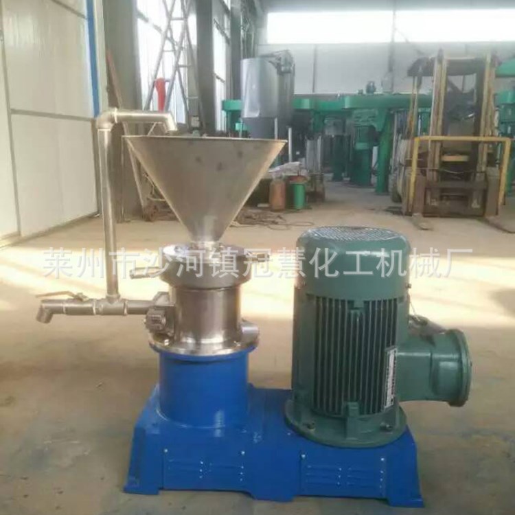 供應衛生級膠體磨 不銹鋼濕式超微粒研磨機