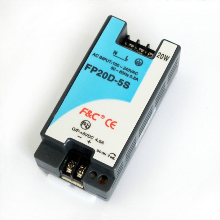 F&amp;C嘉準(zhǔn)傳感器 FP20D-05S 20w 導(dǎo)軌式電源輸入90～260VDC 5v