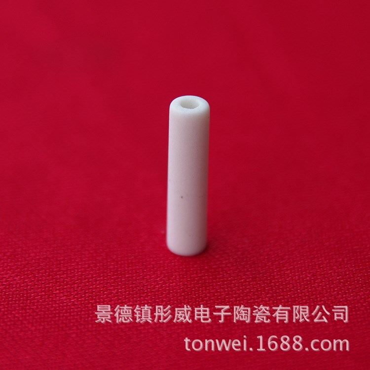 廠家直銷熔斷器陶瓷外殼 電子陶瓷 溫度保險絲陶瓷管 陶瓷絕緣管