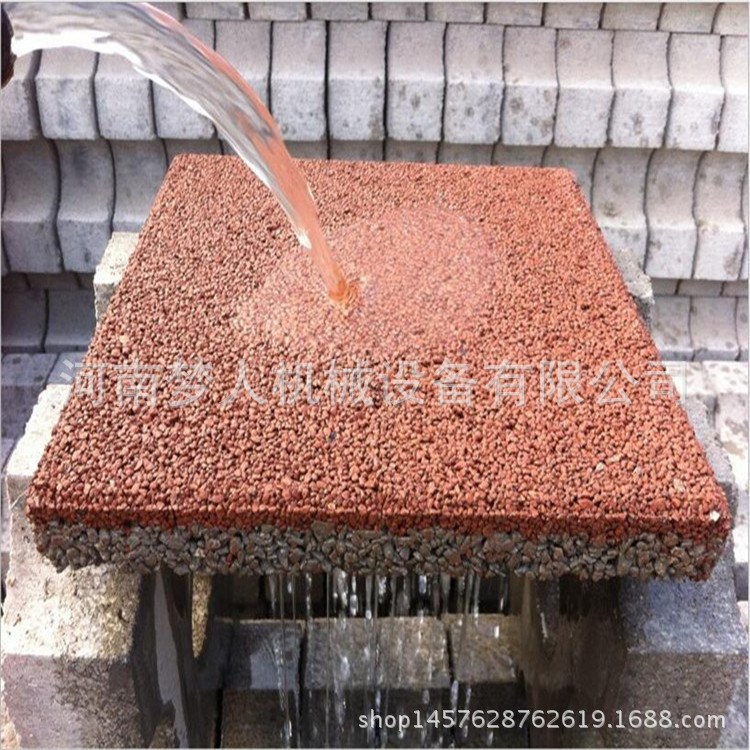 免費安裝 QT大型10-15免燒水泥便道磚機 混凝土彩色步道透水磚機