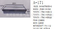 供應(yīng)豐田17801-08010 17801-55020 CA6690 C2535空氣濾清器