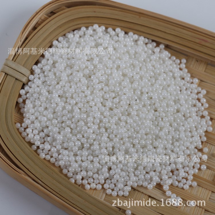 微晶氧化鋁瓷珠 高鋁耐磨陶瓷球 鋯鋁復合球 陶瓷微珠量大優惠