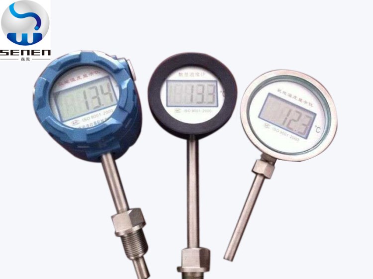生產批發就地溫度數字顯示儀  防爆型精度高 就地溫度表pt100電池