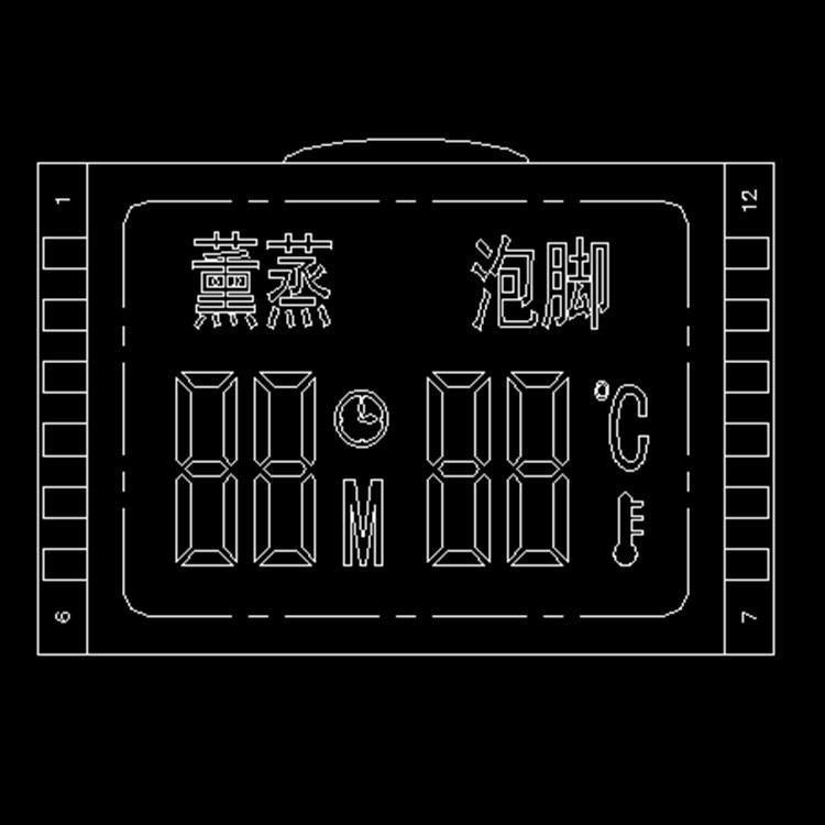 廠家直銷批發(fā) 桑拿液晶屏