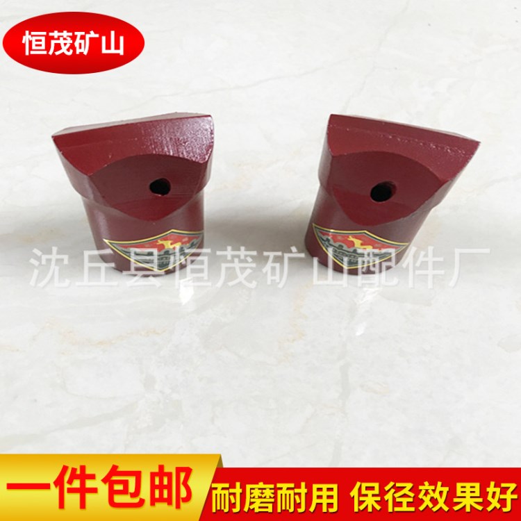 供應(yīng)38 40 42一字開宇鉆頭 金龍牌釬頭 礦山隧道用大合金鉆頭