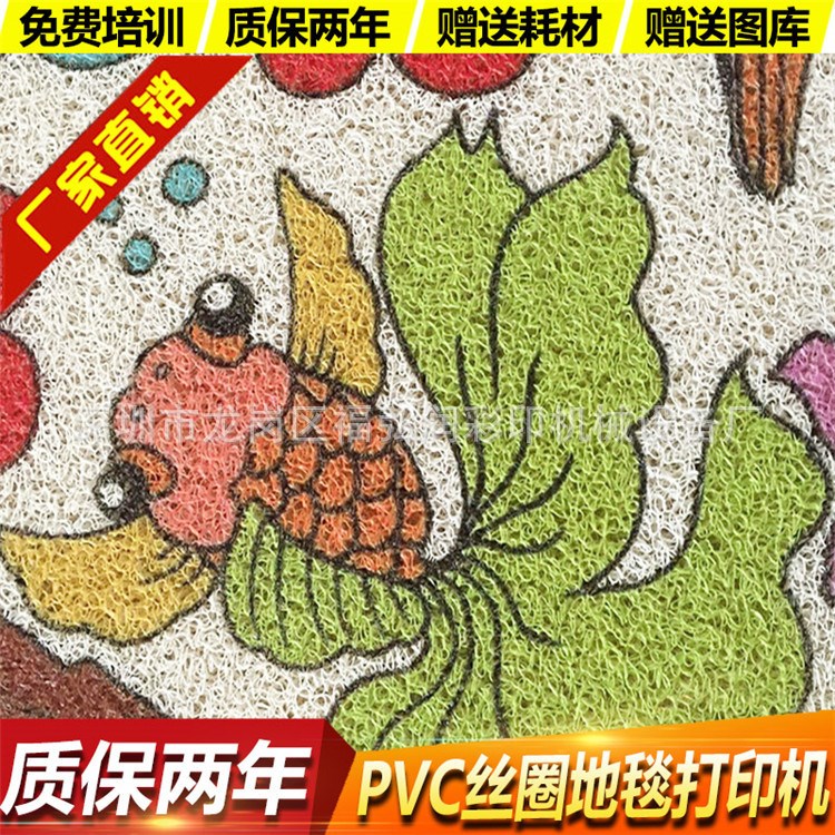 高速PVC絲圈地毯UV打印機(jī) 浙江汽車地腳墊UV彩色數(shù)碼印刷機(jī)價(jià)格