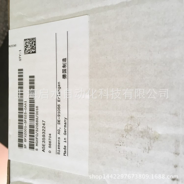 西門子西門子6FX2001-5FD25-0AA1 6FX2001-5FD25-OAA1