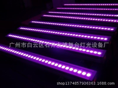 舞臺(tái)燈36顆3W（3合1）全彩燈珠DMX512接口大功率LED長(zhǎng)條洗墻燈