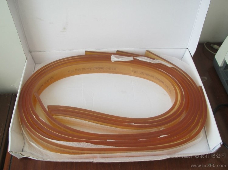 優力絲印刮膠膠刮膠條平口刮膠耐溶劑耐刮50*9*2M一條75度 臺