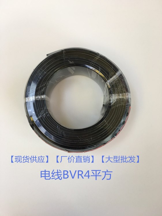 勝宇國標(biāo)電線BVR4 家用 空調(diào)用線無氧銅 品牌產(chǎn)品廠家直銷