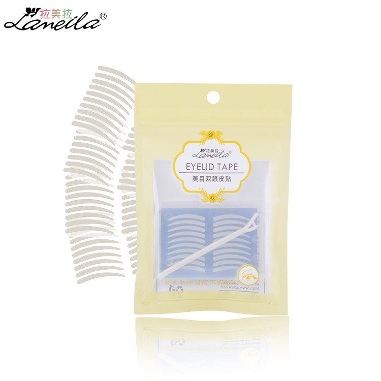拉美拉 環保自然透氣眼皮貼  單面80回美妝工具 批發定制  A472
