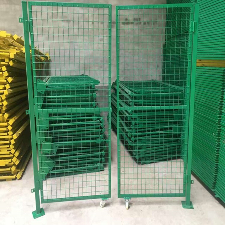 廣東車間隔離圍欄  倉庫廠房圍欄網規格  工廠框架護欄網