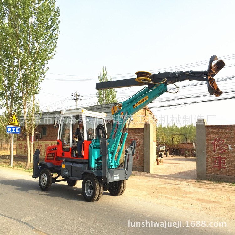 清理下水道液壓抓斗 新振機械挖掘機