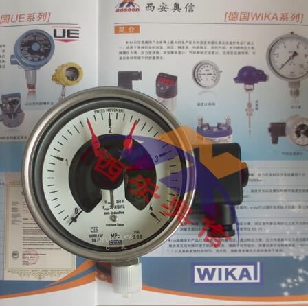 【西安奧信】WIKA電接點壓力表232.50+821.22 不銹鋼壓力表