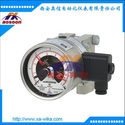 德國WIKA威卡 DPGS43HP.100  DPGS43HP.160 電接點差壓表