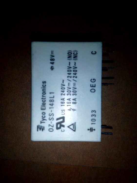 OEG泰科功率繼電器OZ-SS-148L1