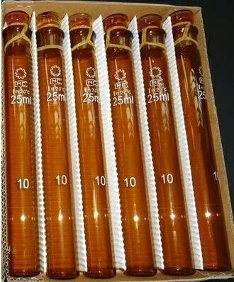 棕色具塞比色管25ml