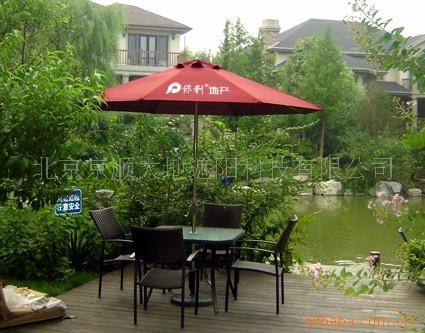 （廠家直銷)大地遮陽供應質量上乘、堅固耐用鋁合金中柱傘