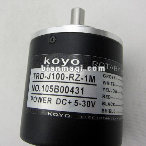 光洋全新TRD-J100-RZ 旋轉編碼器-1M -2M增量式光電測速角度位移