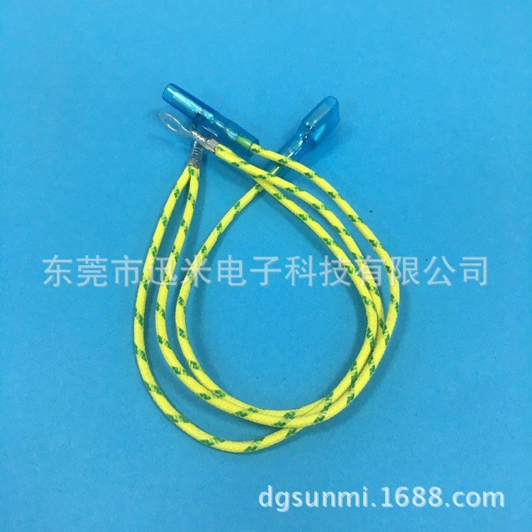 187旗形高溫硅膠編絹端子線 UL3135 UL3122