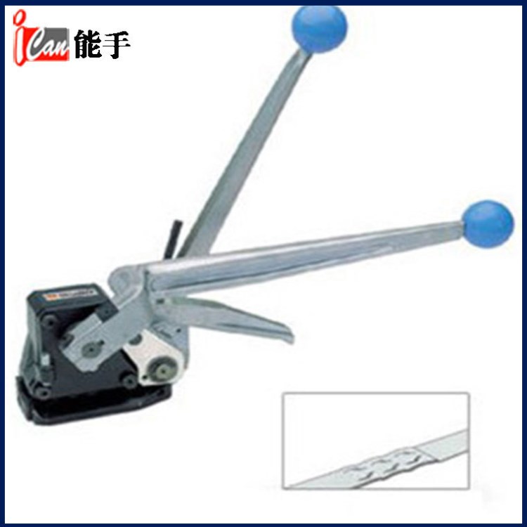 OR-H48手動(dòng)免扣鋼帶打包機(jī)無(wú)扣不用扣凹凸陰陽(yáng)扣加厚鋼帶捆扎