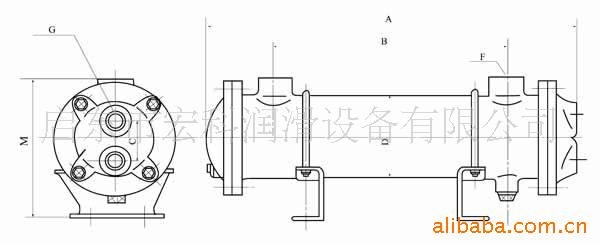 供應(yīng)LC列管式冷卻器 油冷卻器 換熱器 熱交換器