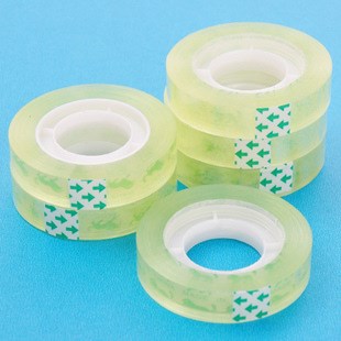 粘型透明文具膠帶 學習用品 小膠帶寬12 厚0.8cm 學生禮品獎品