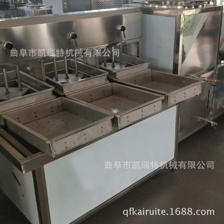 小作坊小型全自動豆腐機(jī) 沈陽石膏豆腐機(jī) 傳統(tǒng)豆腐自動磨煮成型機(jī)