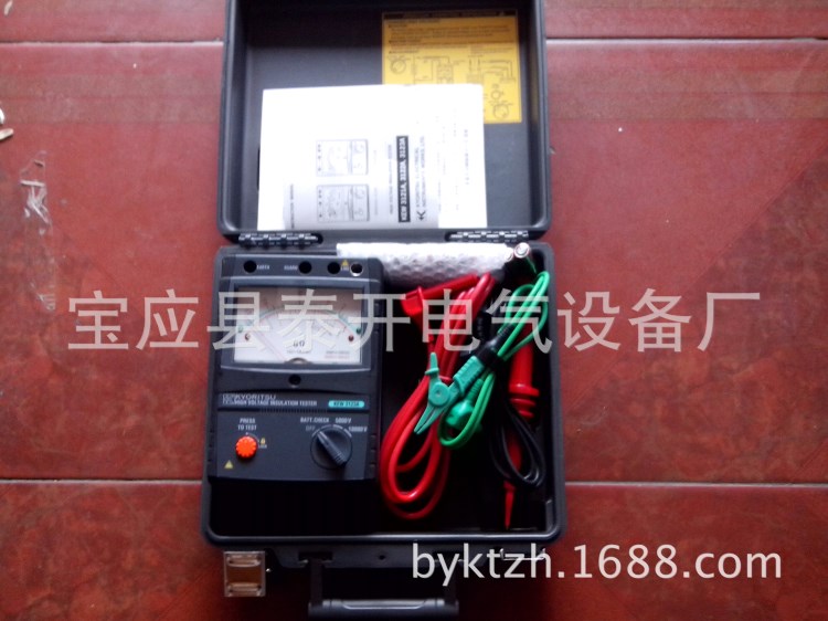 指針式絕緣電阻測試儀  /日本共立兆歐表/