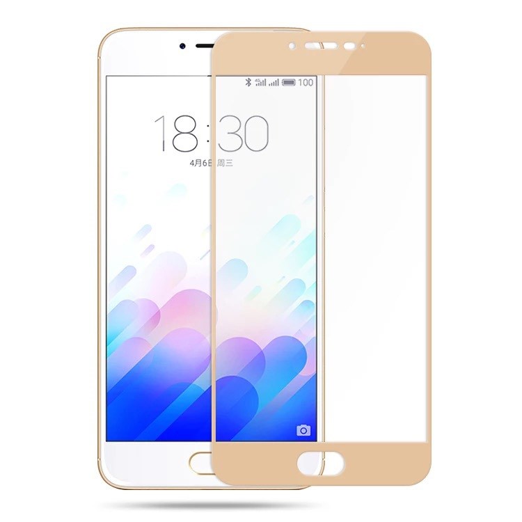 魅藍note3鋼化膜 魅藍mx6全覆蓋無網點 魅藍5鋼化玻璃膜pro6
