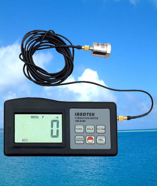 批發蘭泰一體式VM-6370振動儀專為現場測量各種機械振動而設計