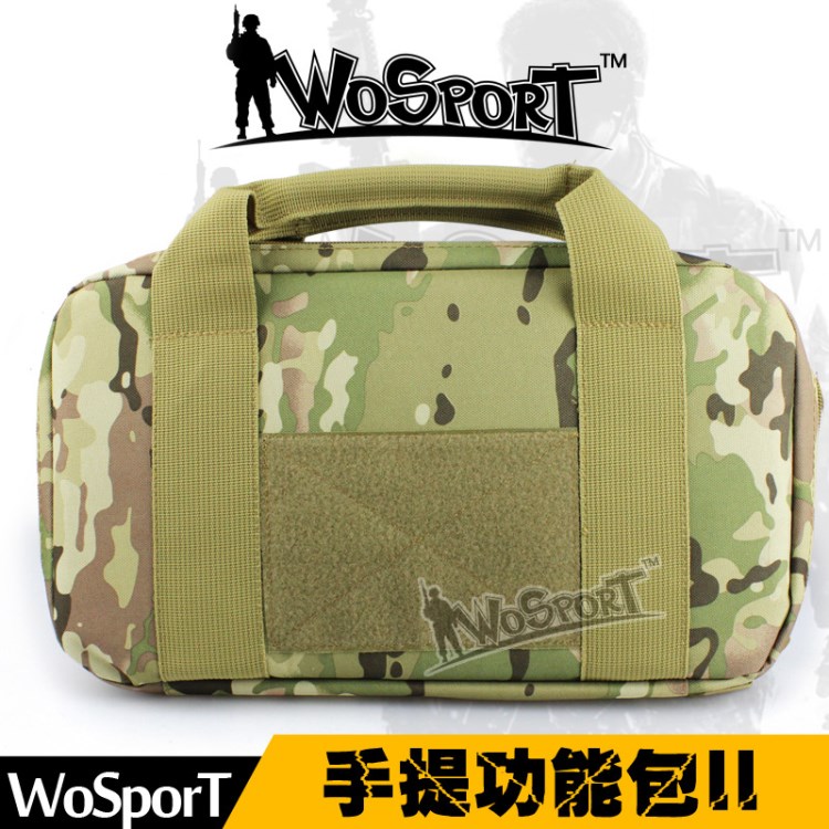 WoSporT廠家直銷 休閑手提功能包II 野營戶外戰(zhàn)術必備迷彩專用包
