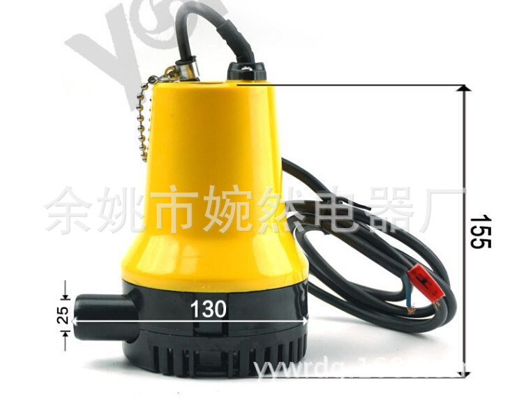 直流水泵12V24V微型潛水泵抽水機(jī)農(nóng)用澆地小型潛水泵船用艙底泵廠