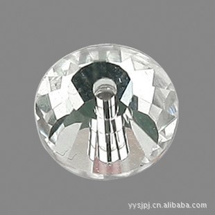 圓中孔3mm-8mm水晶平底鉆 diy婚紗禮服輔料手縫玻璃鉆批發(fā)