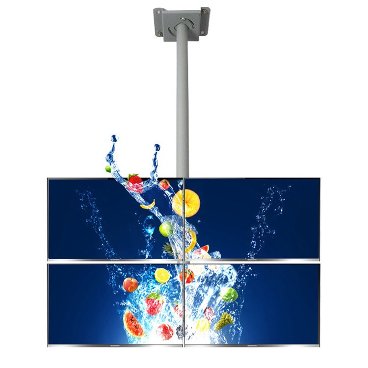 廠家直銷14-24寸多屏電腦支架 4屏2屏液晶屏顯示器天花伸縮吊架