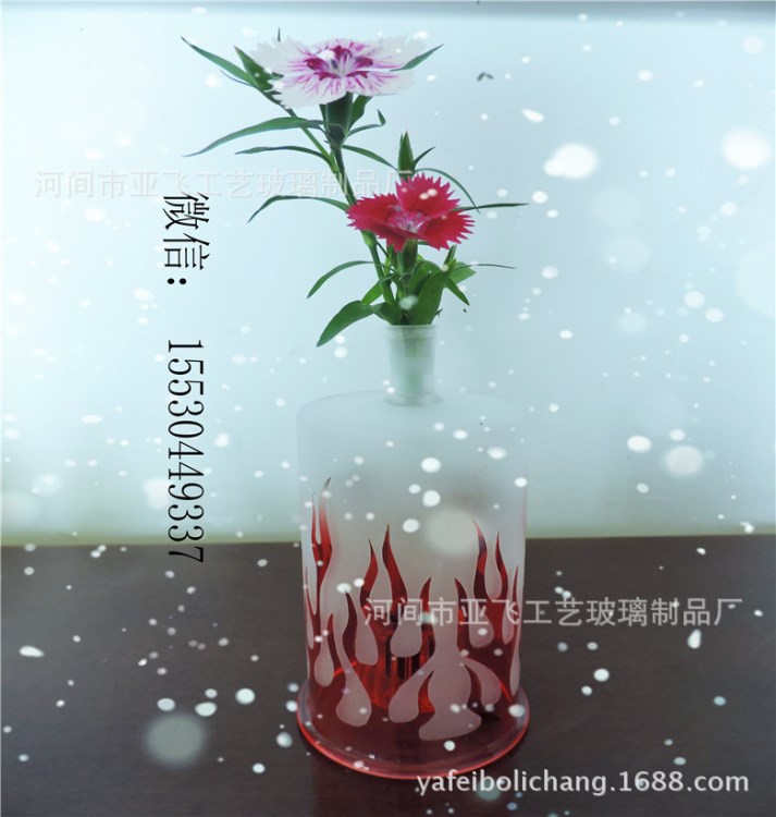 創(chuàng)意微景觀 有氧植被玻璃鮮花玻璃壺 盆景瓶 鮮花器皿花園藝術(shù)